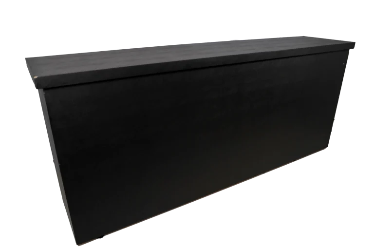 Balcao Preto H 1.07 x L 2.50 x P 0