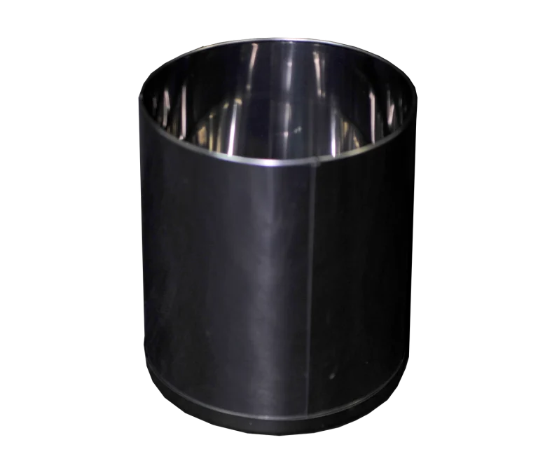 Lixeira Cromada H 0.28 D 0