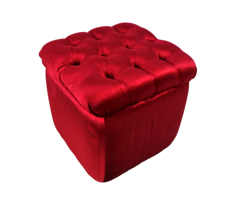 Pufe Cubo Capitone H 0.50 L 0.50 P 0