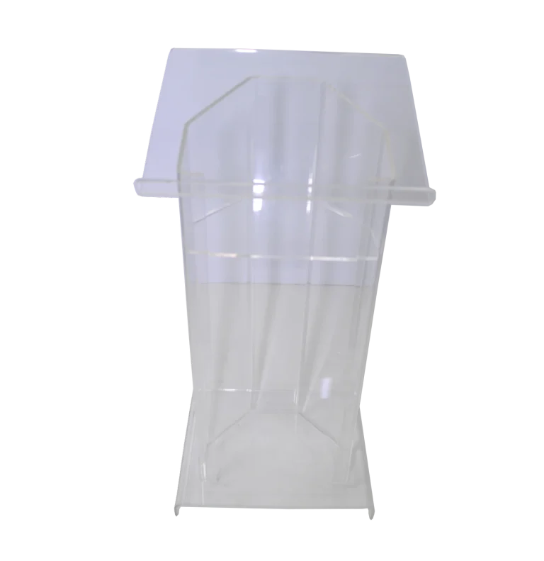 Pulpito em Acrilico H 1.02 L 0.68 P 0